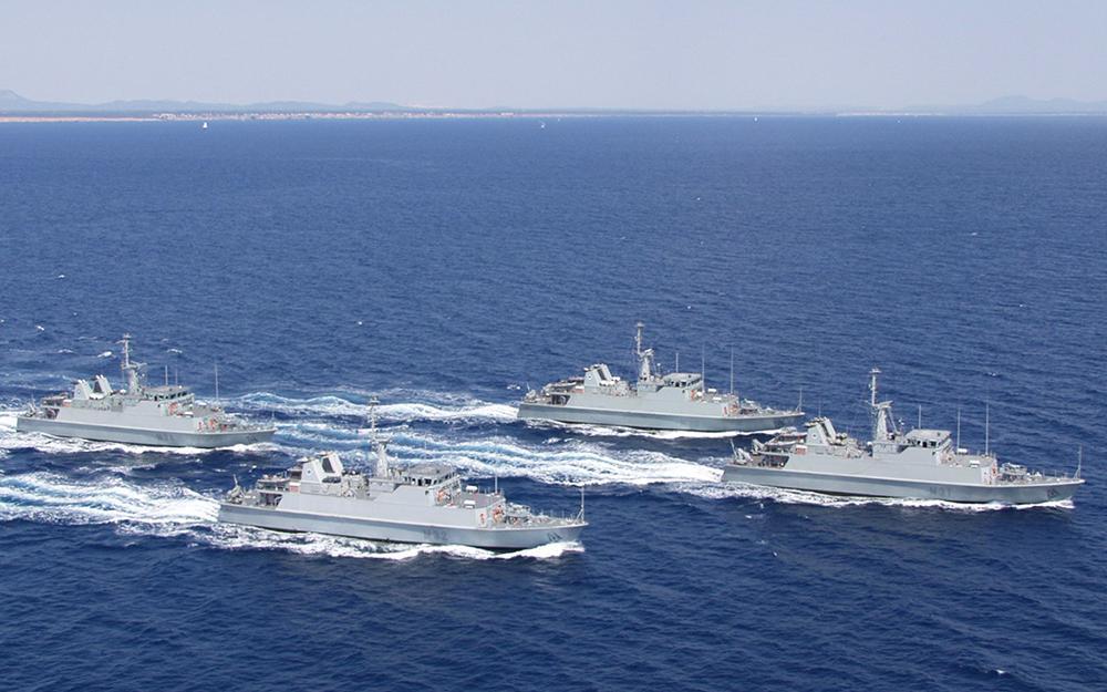 Santa Pola acoge el 9 y 10 de febrero a los Cazaminas de la Armada Española «Sella», «Tambre» y «Duero»