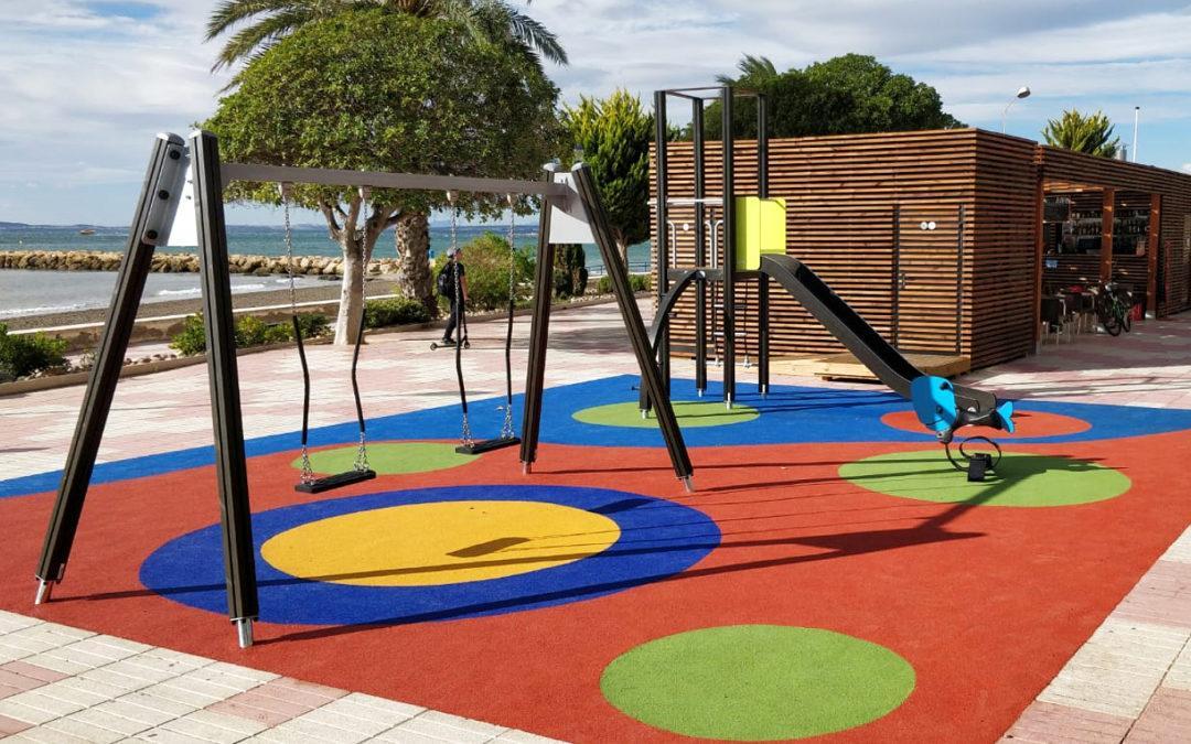 Los Parques Infantiles de Santa Pola presentan este 2019 una nueva imagen tras las obras de remodelación y diseño