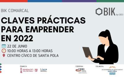 L’Ajuntament de Santa Pola, a través del Servei Emprén Santa Pola, organitza Taller gratuït de formació per a persones emprenedores.