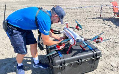 (Castellano) Santa Pola cuenta con dron para reforzar la vigilancia y el salvamento en las playas