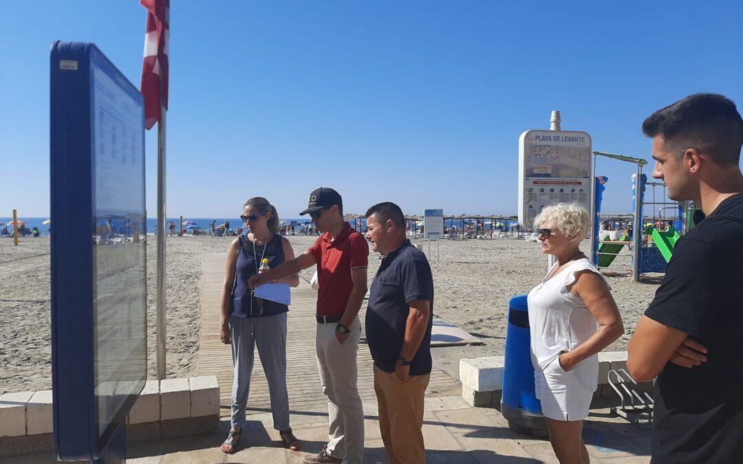 Santa Pola evalúa constantemente los servicios y las playas del municipio