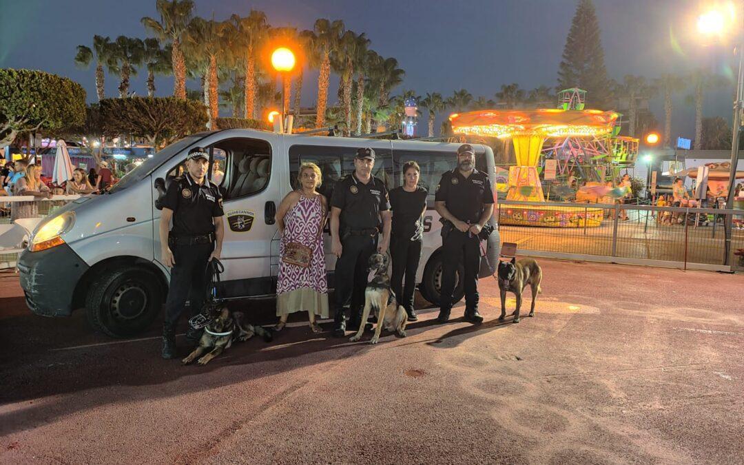 La Policía Local de Santa Pola incorpora una unidad canina para reforzar la seguridad