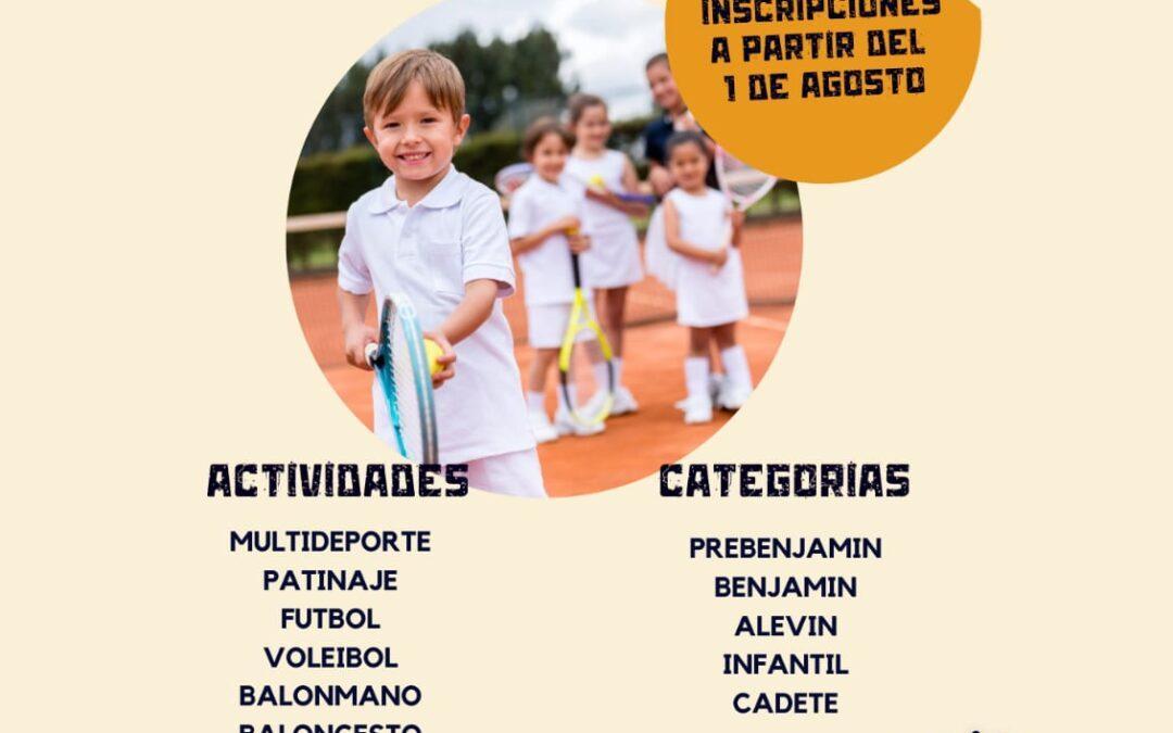 Las escuelas deportivas municipales ofertarán 10 actividades diferentes el próximo curso