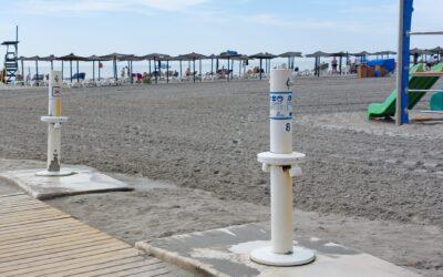 El Ayuntamiento de Santa Pola mantendrá en funcionamiento todo el año los lavapiés de las playas