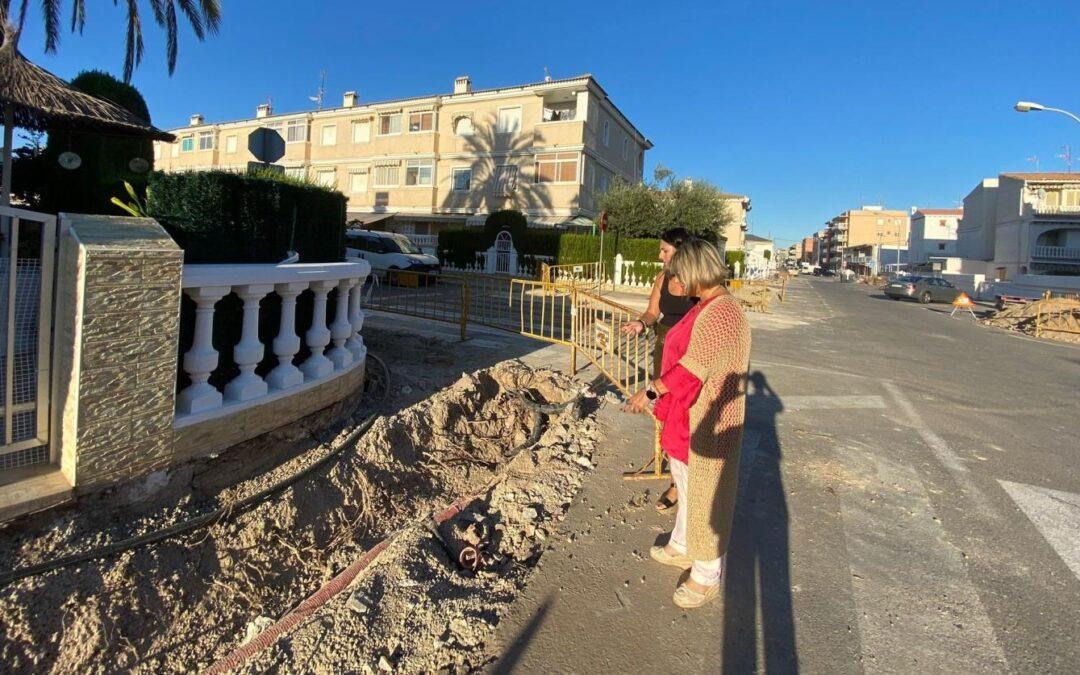 El Ayuntamiento invierte en el último año más de 1.377.000 euros en infraestructuras en Gran Playa, Playa Lisa y Tamarit